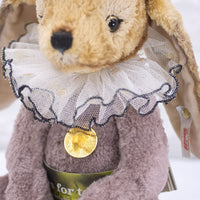 STEIFF  - Teddies for Tomorrow Lavender Rabbit 13" Limited Edition Plush by STEIFF