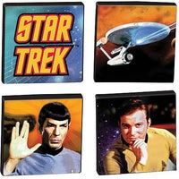 Star Trek - Juego de cuadrados magnéticos de 4 piezas 