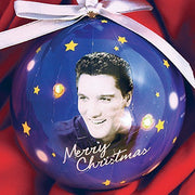 Elvis Presley - Decoupage LED Light up Christmas Ornament