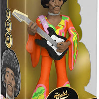 Jimi Hendrix - Jimi en traje psicodélico de neón, figura de vinilo premium GOLD de 12"