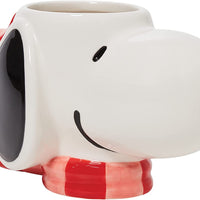 Peanuts - Snoopy with Scarf 18 oz. Sculpted Mug in Gift Box