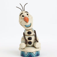 Enesco Disney Traditions Frozen Showcase Collection Silly Snowman Olaf Figurine #4039083