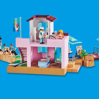 Family Fun - Juego de construcción de heladería frente al mar de Playmobil 