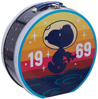 Cacahuetes - Snoopy 1969 Astronauta Estaño Tote Fiambrera
