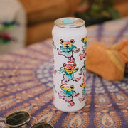 Grateful Dead - Dancing Bears 16 Oz Stainless Steel Can Tumbler by Igloo Coolers