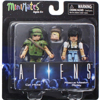 Aliens - Serie 1 Cpl Hick &amp; Rescue Mission Ripley 2-pack Minimates por Diamond Select