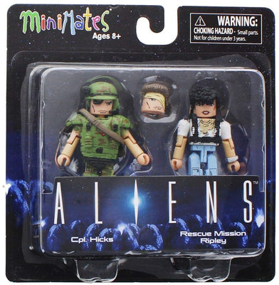 Aliens - Serie 1 Cpl Hick & Rescue Mission Ripley 2-pack Minimates por Diamond Select