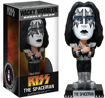 KISS Band - The Spaceman Ace Frehely Wacky Wobbler Bobble by Funko