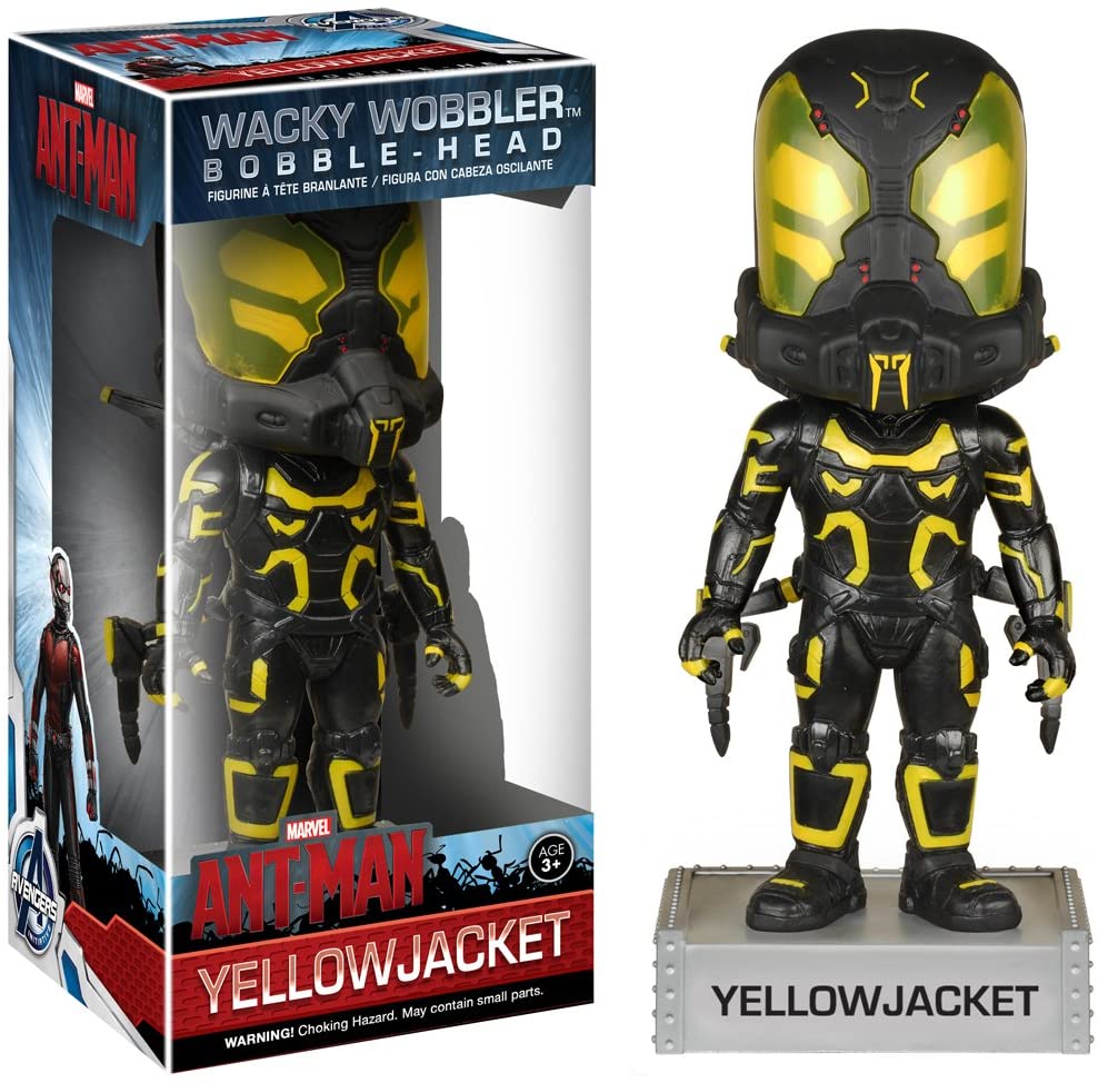 Marvel Ant-Man - Yellow Jacket Wacky Wobbler Bobble by Funko SALE