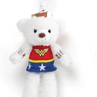 DC Universe  - Wonder Woman as Fuzzy Bear Backpack Clip Plush by Gund