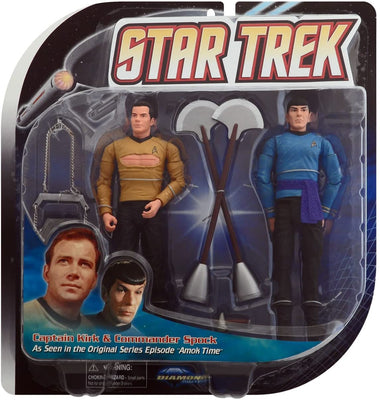 Star Trek - Amok Time: Spock and Kirk Two-Pack Action Figure Set by Diamond Select