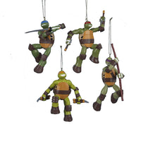 Kurt Adler Teenage Mutant Ninja Turtles Christmas Ornaments 4 Assorted