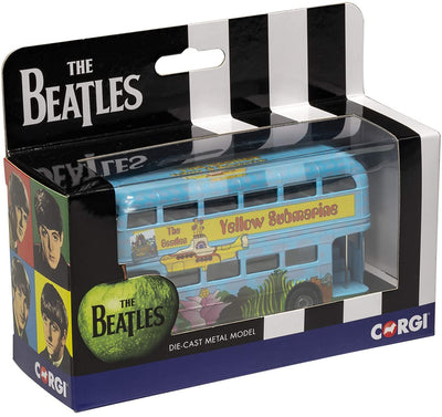 Beatles - Yellow Submarine Double Decker Bus 1:64 Scale Die-Cast Model por Corgi