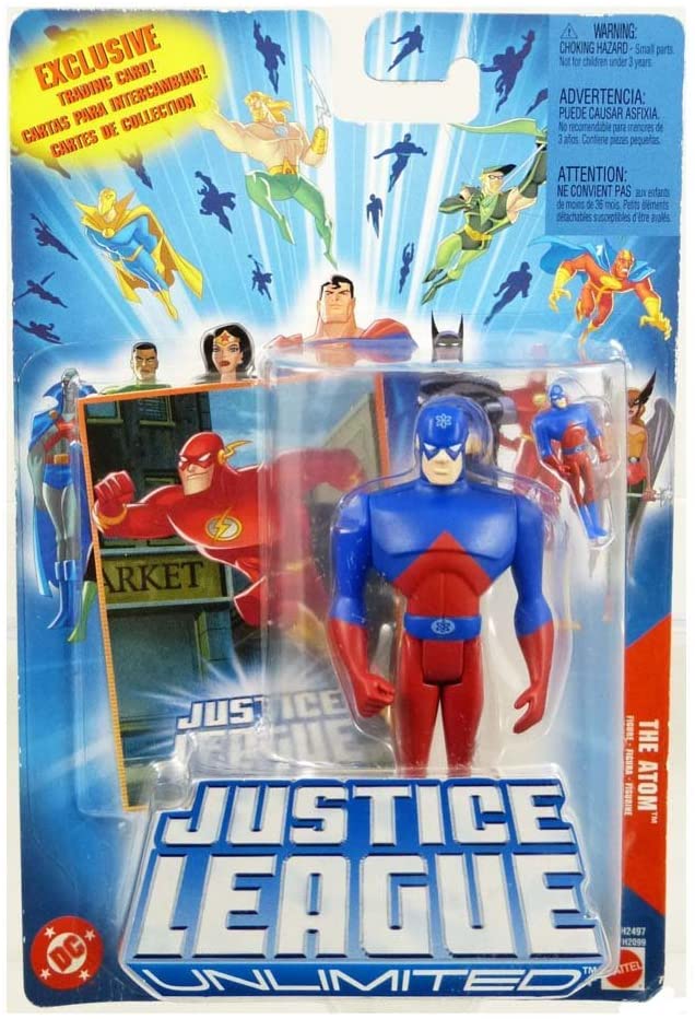 Liga de la Justicia Ilimitada - JLA ATOM 4" Figura de acción de Mattel
