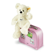 Steiff Lotte Teddy Bear In Suitcase, White