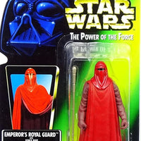 Star Wars - Figura de acción de la Guardia Real del Emperador del Poder de la Fuerza de 3 3/4"