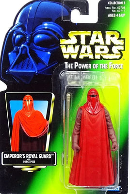 Star Wars -  Power of the Force Emperor's Royal Guard 3 3/4
