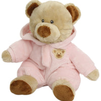 Ty Pluffies Pj Oso 9" Rosa