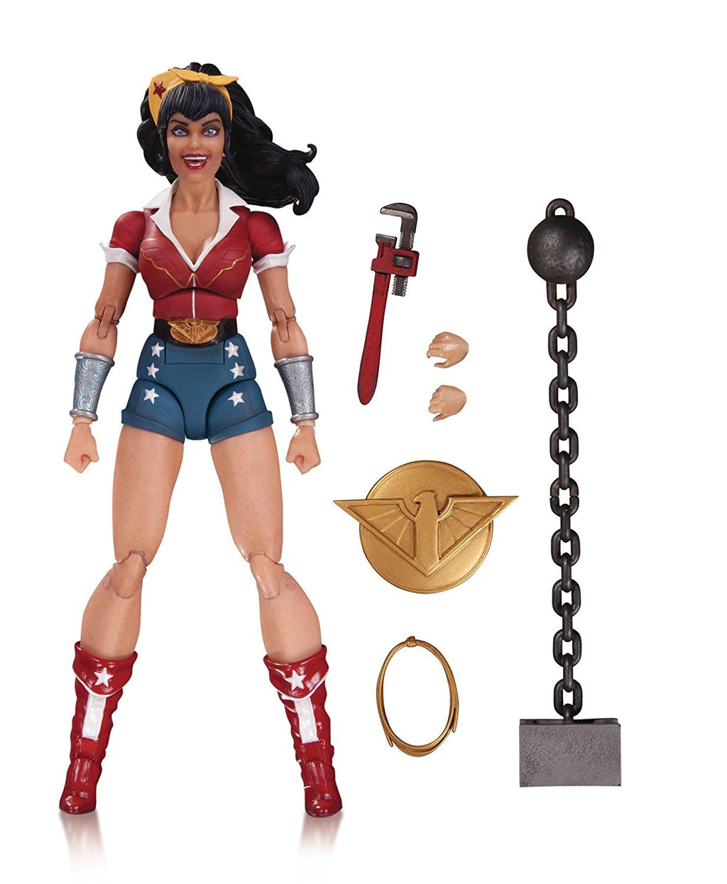 DC Collectibles Designer Series Bombshells by Ant Lucia Wonder Woman Action Figure