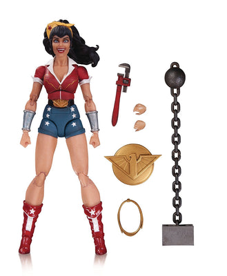 Figura de acción de DC Collectibles Designer Series Bombshells by Ant Lucia Wonder Woman