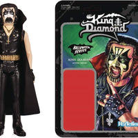 King Diamond - Figura de reacción de Halloween Series 3 3/4" de Super 7