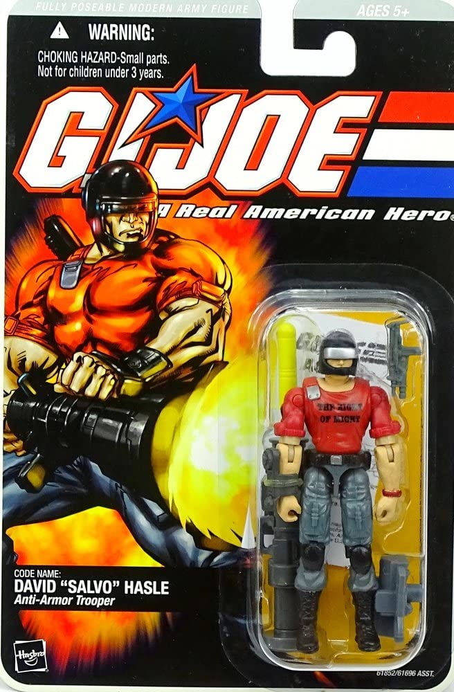 GI Joe - Un verdadero héroe americano David Salvo Hasle 3 3/4 "Figura de acción