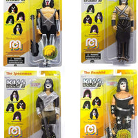 Kiss BAND - Complete Set of 4 pieces Action Figures by MEGO