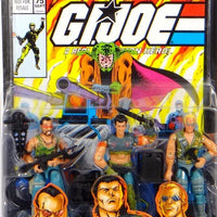 G.I. Joe - A Real American Hero Comic Book #75 3-pack set of 3 3/4 " Action Figures