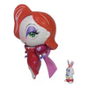 Enesco World of Miss Mindy Presents Disney Designer Collection Jessica Rabbit Vinyl Figurine, 7", Multicolor