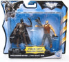 Batman The Dark Knight Rises-  Caped Crusader Batman Vs. Final Assault Bane Action Figure 2 Pack Set by Mattel