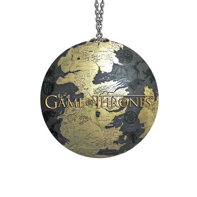 GAME OF THRONES Mapa de Westeros Globe Christmas Ball Ornament, de Kurt Adler