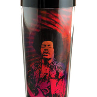 Vandor 34151 Jimi Hendrix Plastic Travel Mug, Multicolored, 16-Ounce