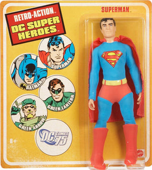 DC Universe - Figura de acción SUPERMAN de los superhéroes más grandes del mundo de Mattel