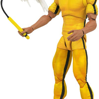 Bruce Lee - Figura de acción de mono amarillo de Diamond Select 