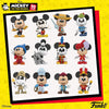 Disney - Mickey Mouse 90 Aniversario Juego completo de 12 piezas Mini Figuras de vinilo por Funko