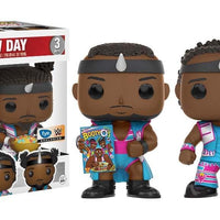 Funko POP WWE: The New Day – Edición especial Booty O's 3 Pack – Exclusivo FYE