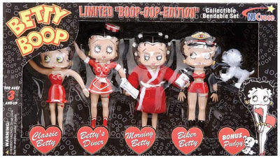 Betty Boop  - Bendables Poseable Boxed Set