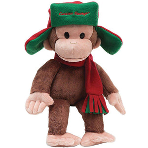 Curious George - George with Fargo Hat Classic Plush by Gund