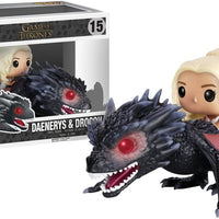 Game of Thrones - Dragon & Daenerys POP! Ridez Vinyl Set