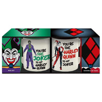 Enesco Our Name is Mud DC Comics Harley Quinn/The Joker Mug Set