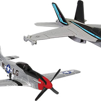 Top Gun Maverick - Hornet &amp; Mustang 2-pack Die-Cast Display Model Aircraft por Corgi 