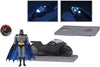 DC Collectibles - Batman The Animated Series Batman & Batcycle Action Figure Set