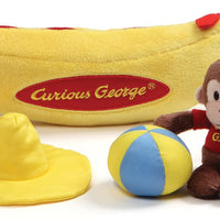Curious George - with Banana Playset  Plush by Gund