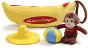 Curious George - con Banana Playset Plush de Gund 