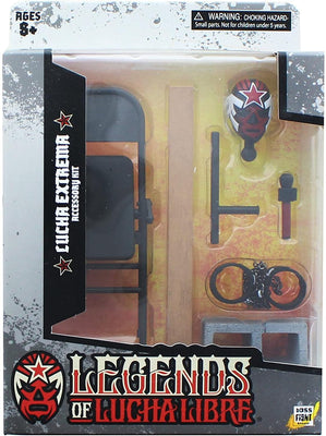 Legends of Lucha Libre - Juego de accesorios premium de Lucha Extrema de Boss Fight Studio