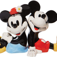Disney - Juego de salero y pimentero Mickey y Minnie de Enesco D56 