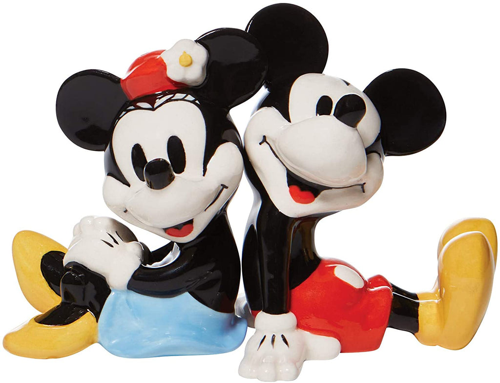 Disney - Juego de salero y pimentero Mickey y Minnie de Enesco D56 