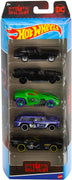 The Batman - 5 Pack Set of Die-Cast Vehicles by Hot Wheels