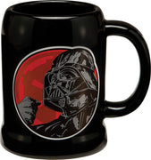 Vandor 99279 Star Wars Darth Vader Jarra de cerámica de 20 oz, negro, rojo y blanco