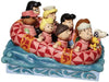 Peanuts - Peanuts Gang Rafting Figurine from Jim Shore by Enesco D56
